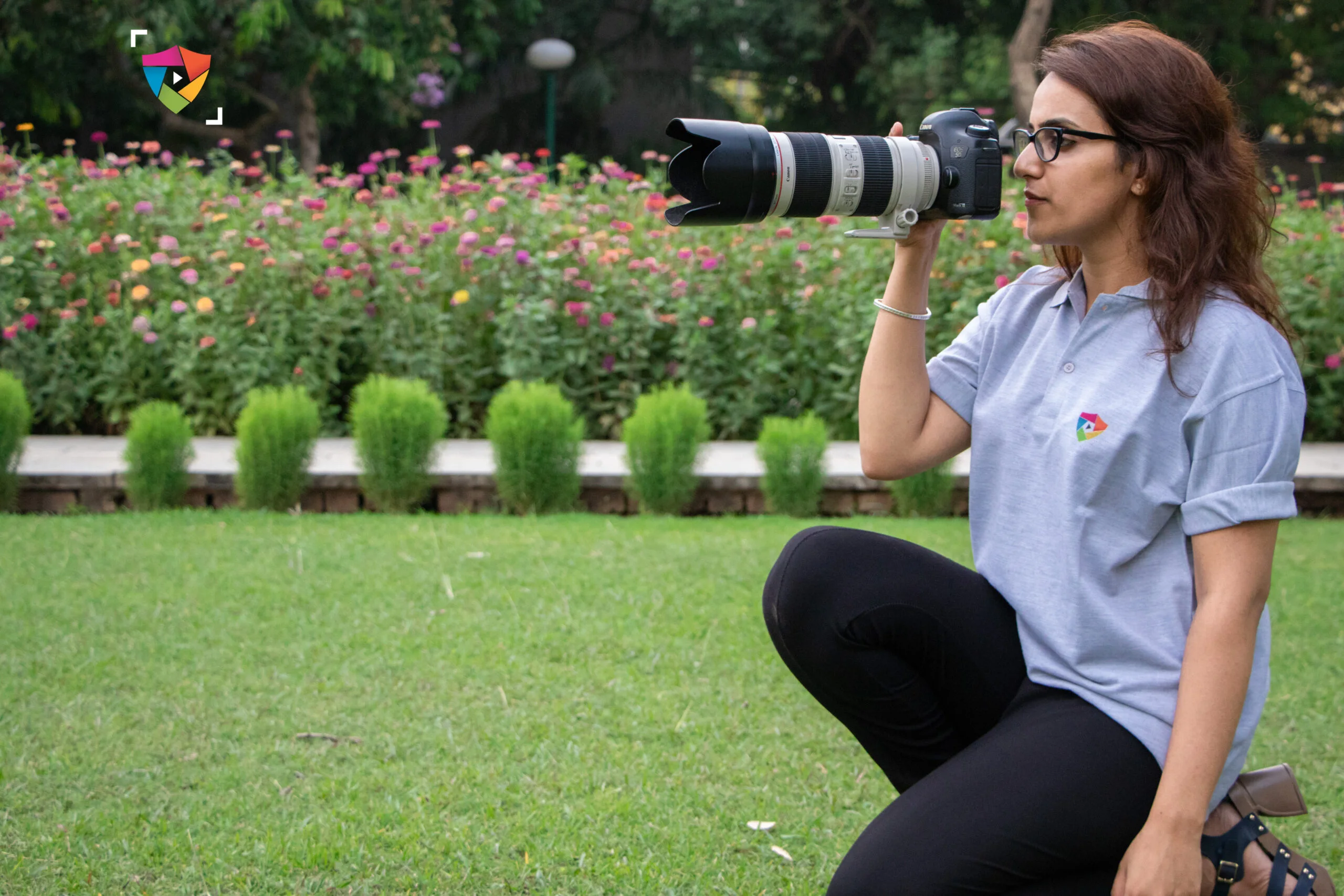 Female photographer